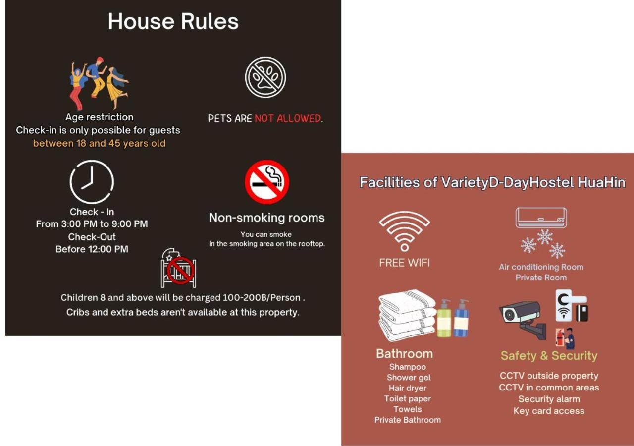 Varietyd-Dayhostel Huahin Luaran gambar